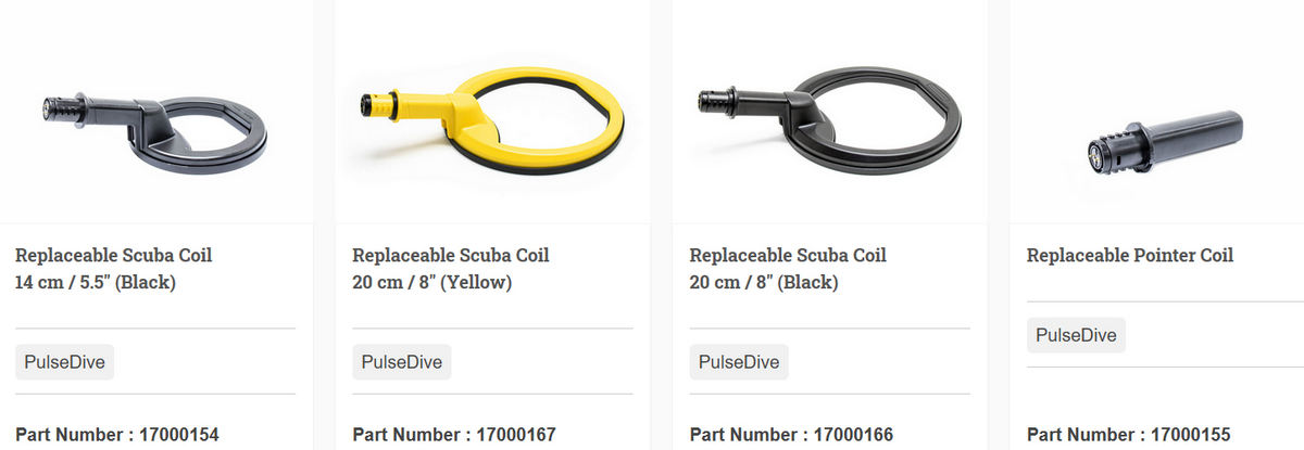 nokta search coils