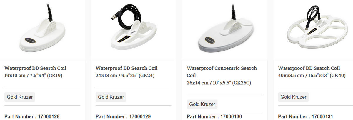 Nokta Search Coils