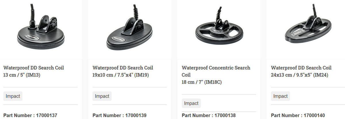 Nokta Search Coils