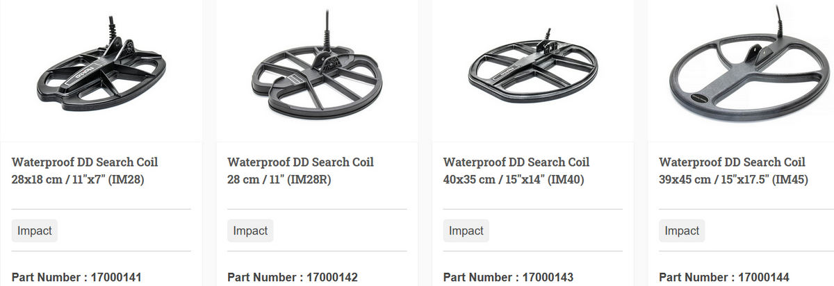 Nokta Search Coils