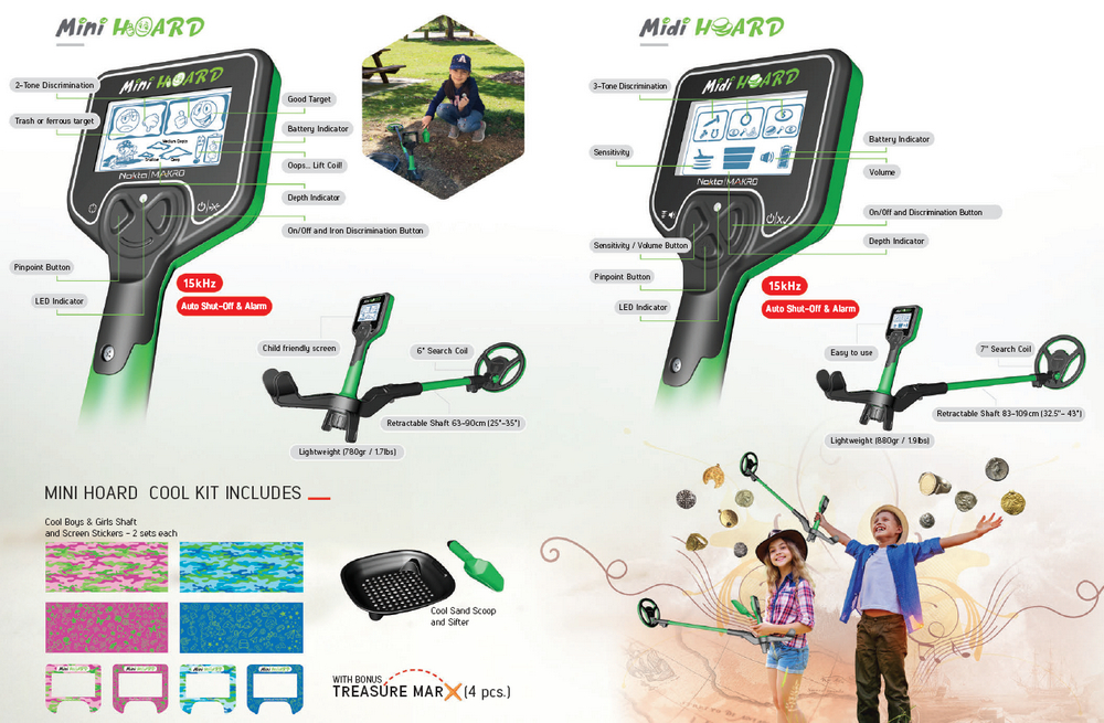 Nokta Mini & Midi Metal Detector Brochure