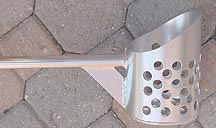 RTG STRAIGHT HANDLE ALUMINUM WATER SCOOP